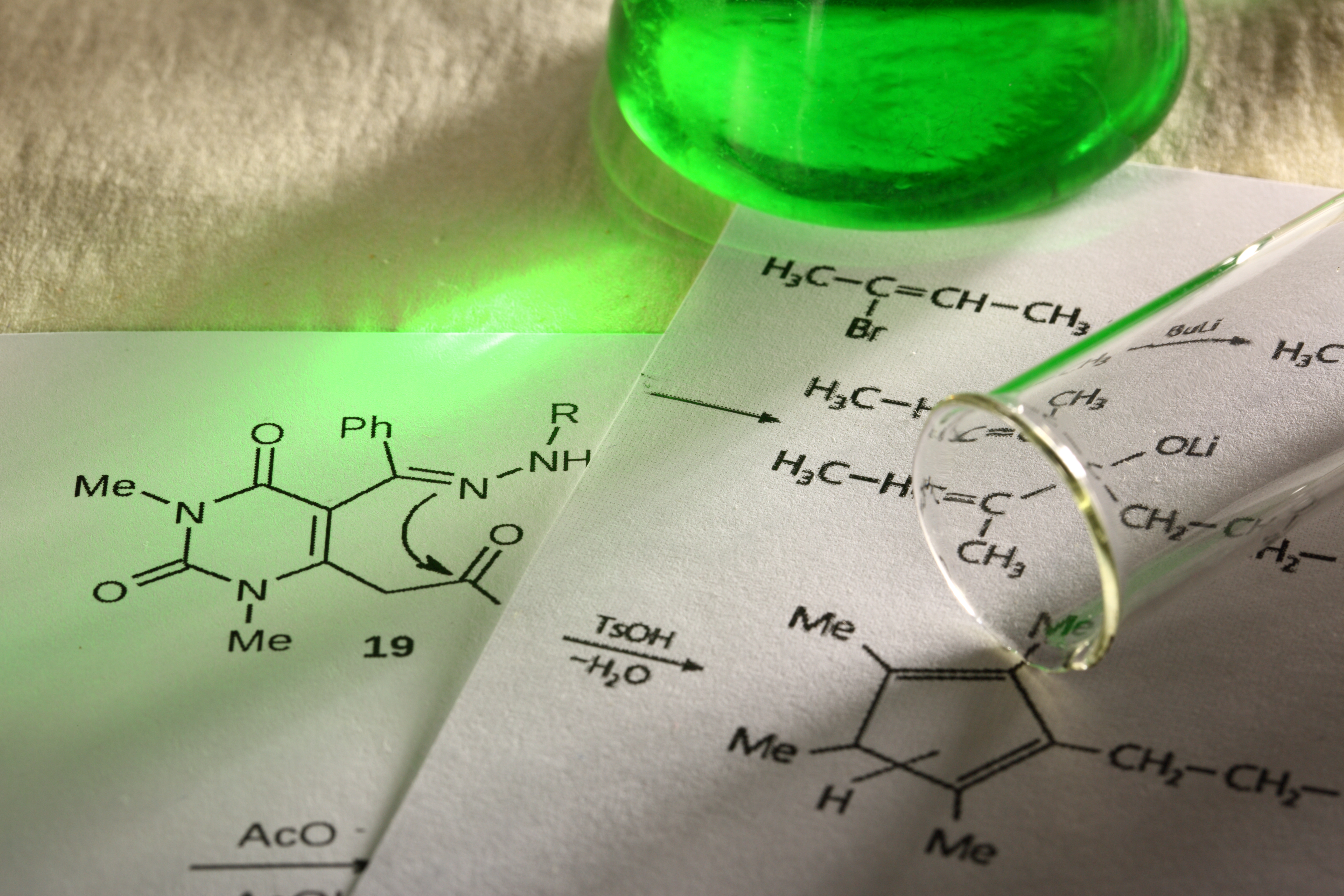 Green Chemistry With Reaction Formula